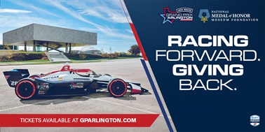 National Medal of Honor Museum Foundation Named the Official Charity Partner of the Java House Grand Prix of Arlington