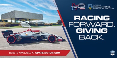 National Medal of Honor Museum Foundation Named the Official Charity Partner of the Java House Grand Prix of Arlington