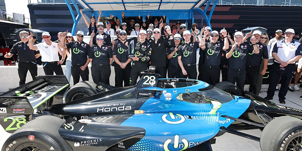 Ericsson wins the pole