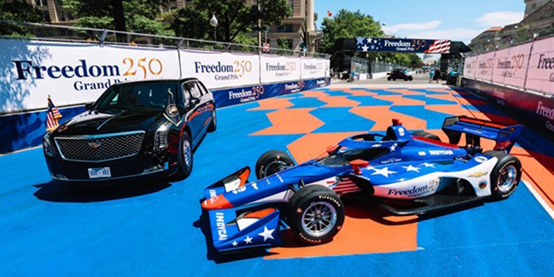 From the National Mall to COSM Dallas: Fans Watch Kirkwood's Freedom 250 Win Up Close 