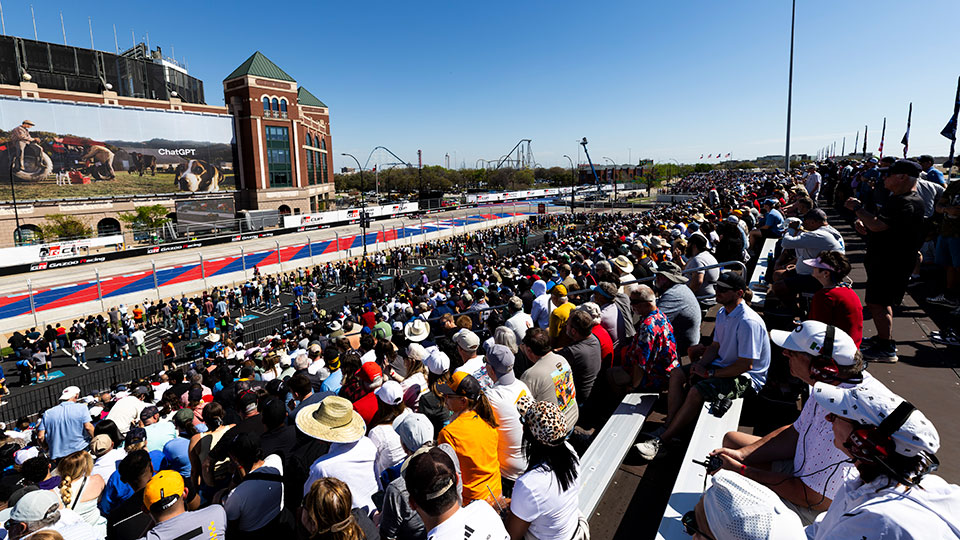 View from Grandstand 8