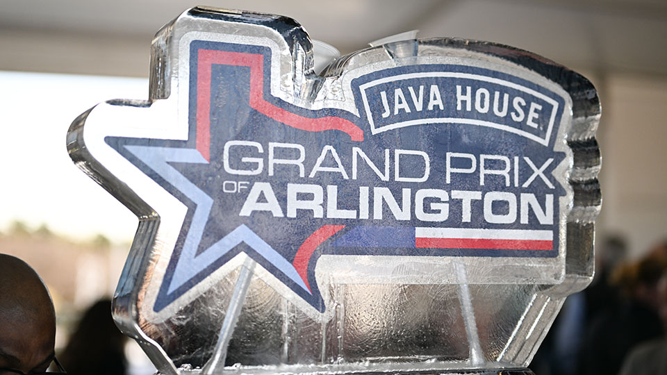 Java House Grand Prix Ice Sculpture